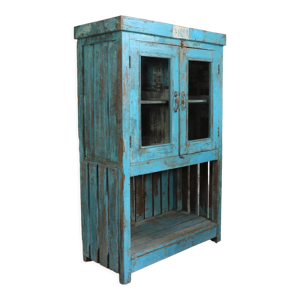 meuble indien vitrine