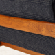 Danish vintage retro chair Ejvind Johansson FDB in teak