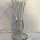 Pair of antique Art Deco style vases in moulded glass and vintage decoration