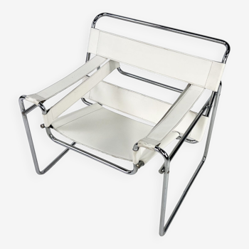 Fauteuil Wassily B3 par Marcel Breuer, années 1980