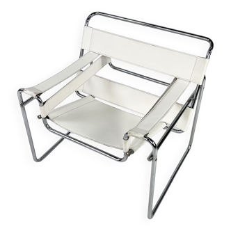 Fauteuil Wassily B3 par Marcel Breuer, années 1980