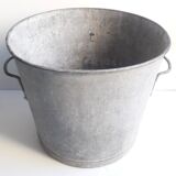 Lessiveuse h35cm en zinc jardin