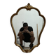 Miroir en bois et stuc dore main xixe siecle
