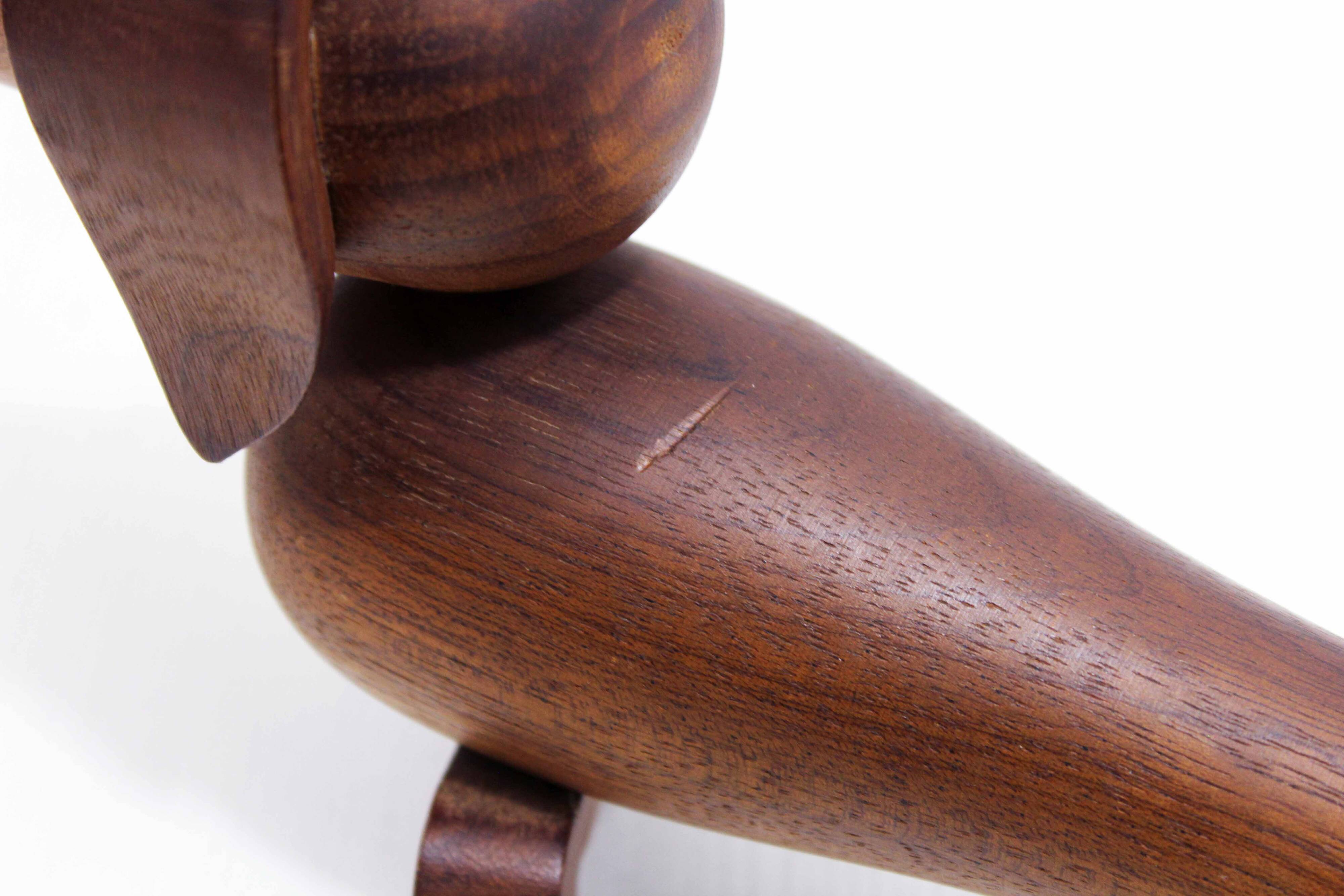 Dachshund by Kay Bojesen in teak 1950