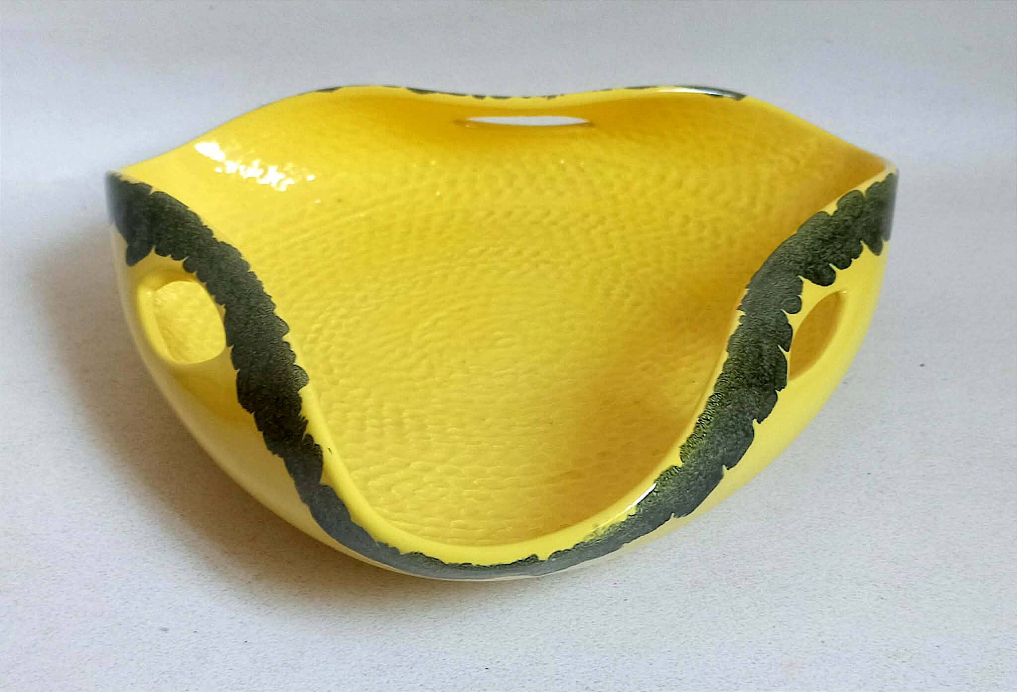 Vallauris fruit bowl 1960s Width 33 cm