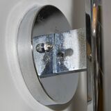 Sciolari Chrome and Brass-plated Wall Lamp, 1970s