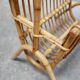 Porte-revues vintage en rotin