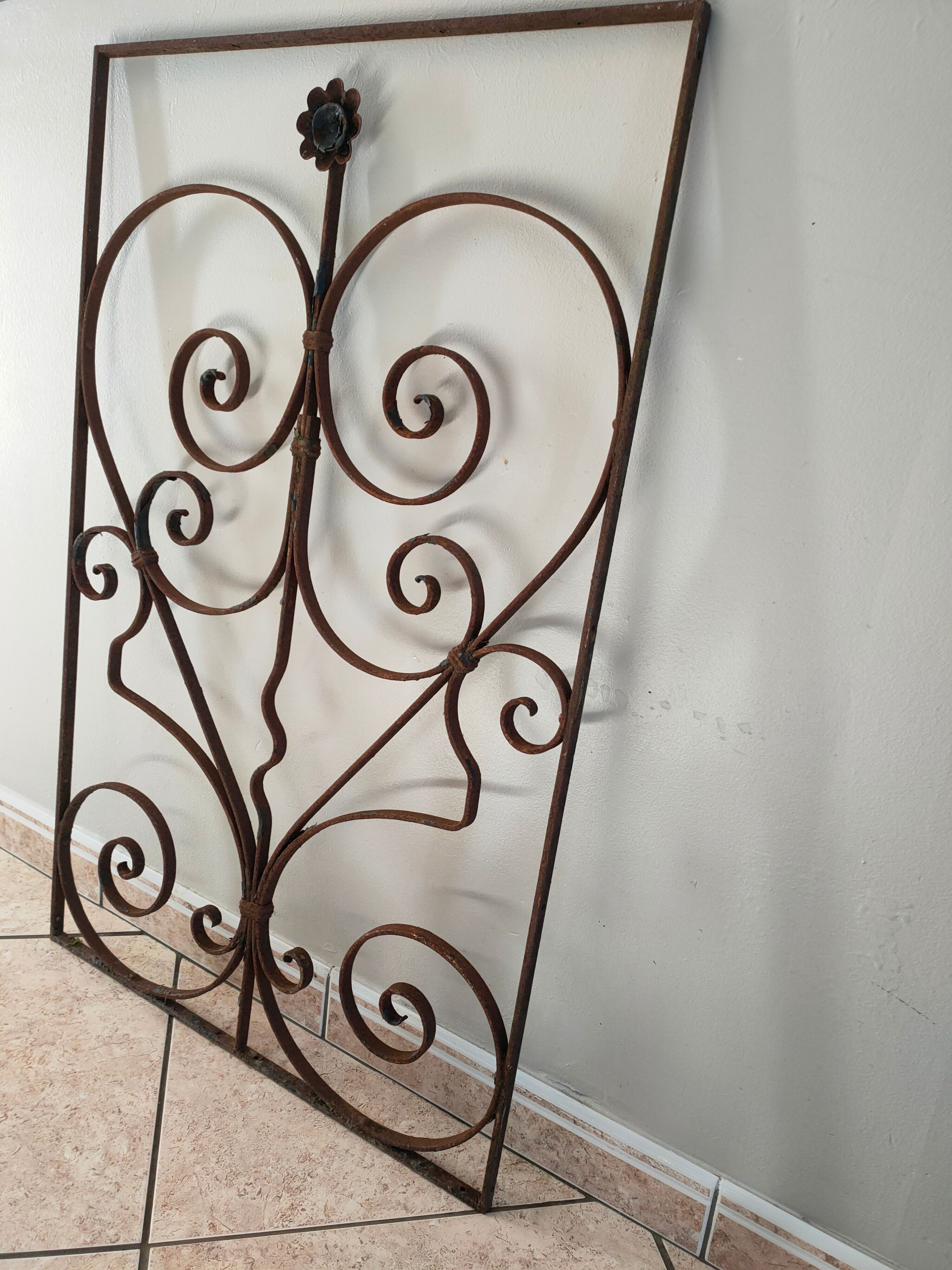 Wrought iron gate