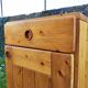 Solid pine jam buffet 1970