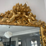 Mirror XVIIIth italian baroque 142x118cm