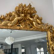 Mirror XVIIIth italian baroque 142x118cm