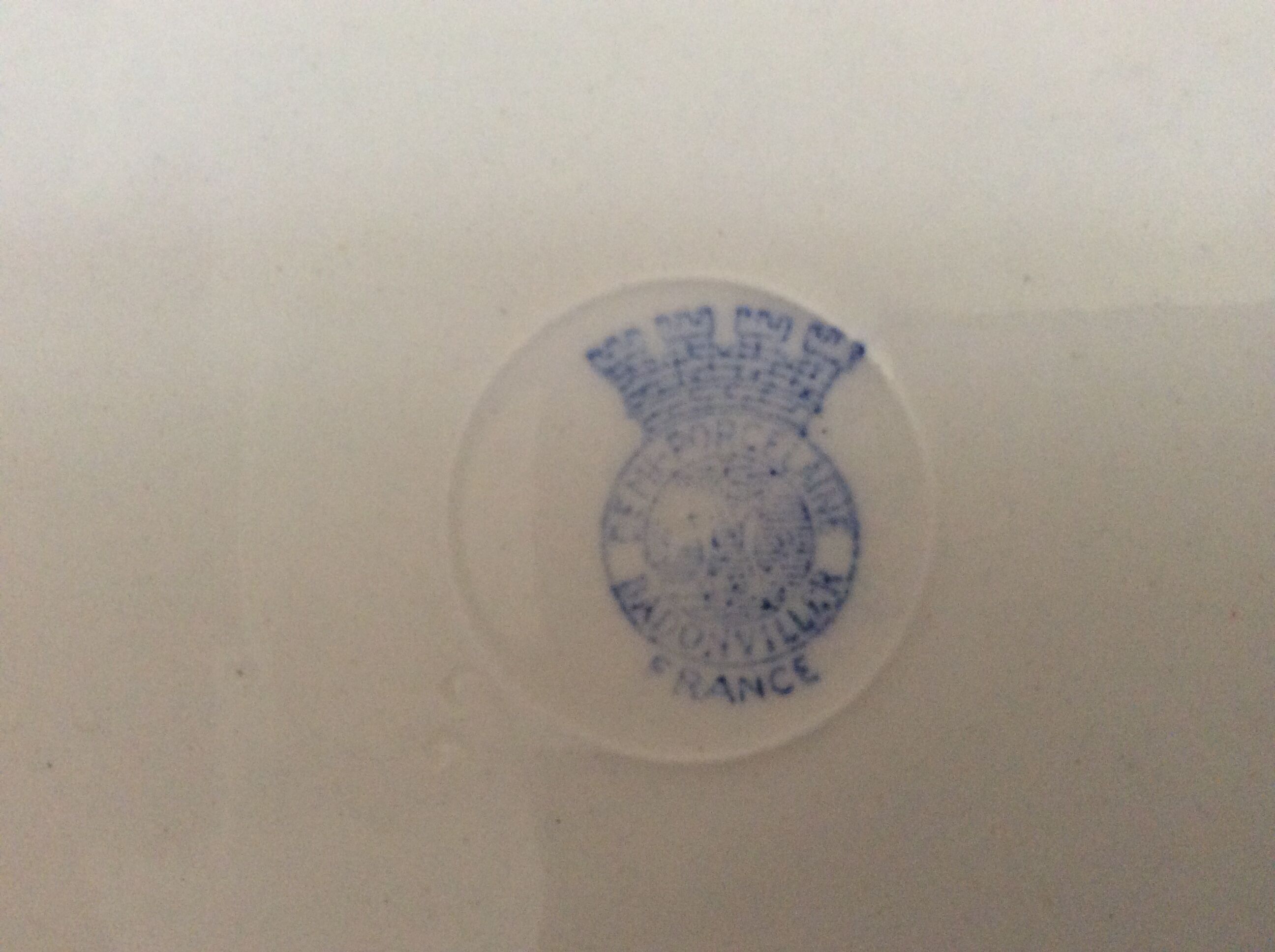 Set of 6 vintage dessert plates