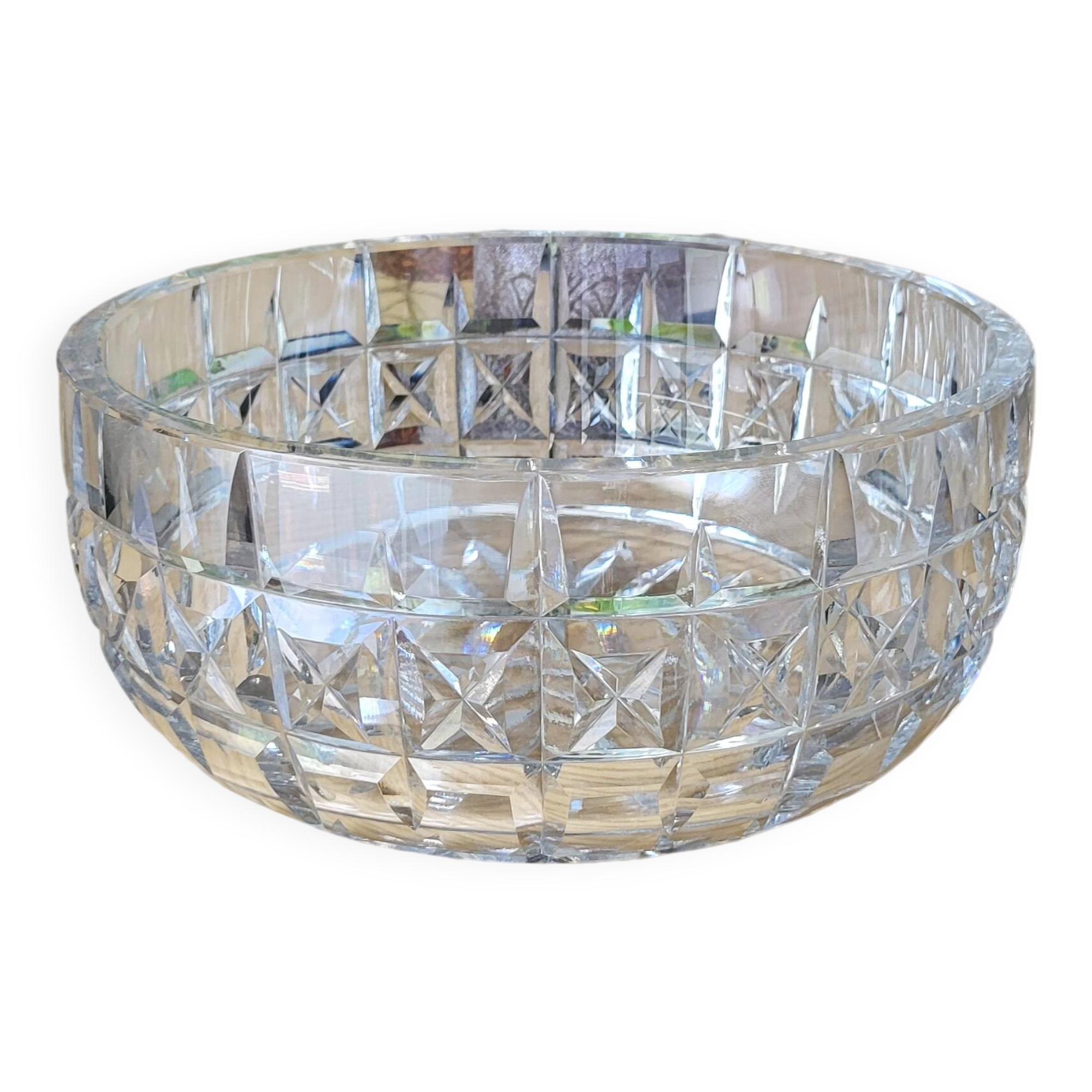 Saint-Louis crystal salad bowl