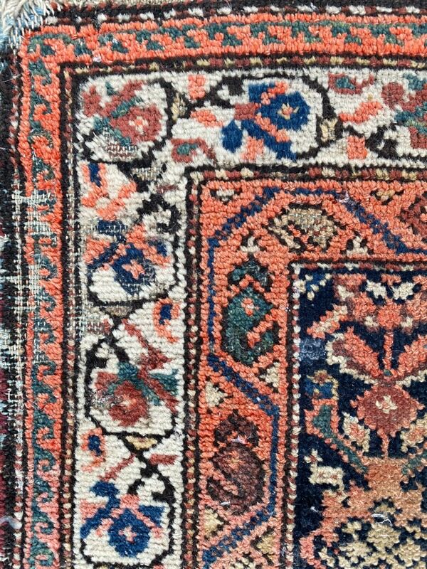 Carpet former Persian Malayer Hamadan corridor 90x500 cm
