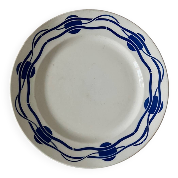 Plat terre de fer rond plat Badonviller Ballon