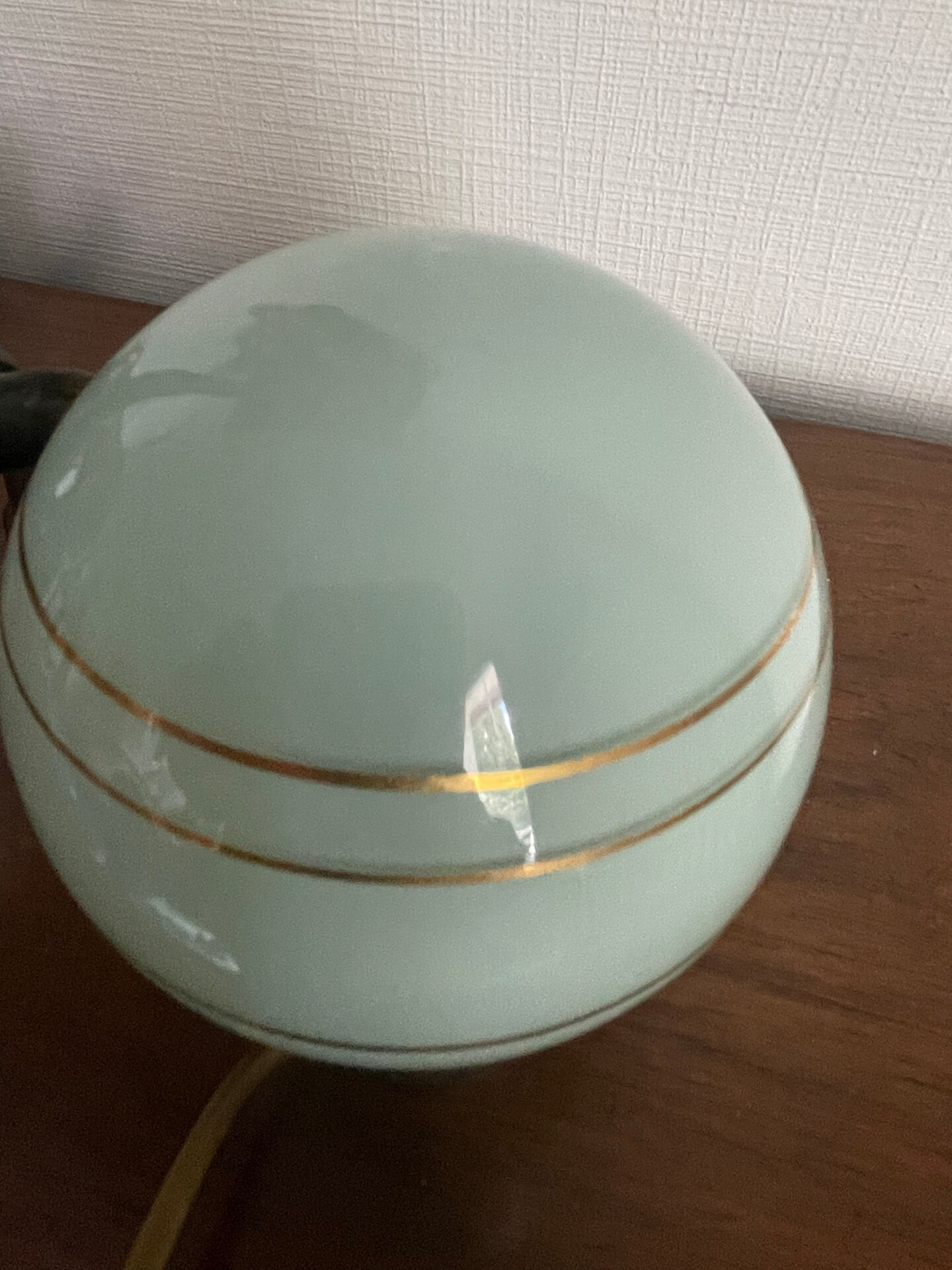 Art Deco night light circa 1930 swallow/seagull