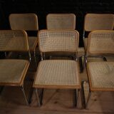 Set of 6 chairs design by Marcel Breuer model B32