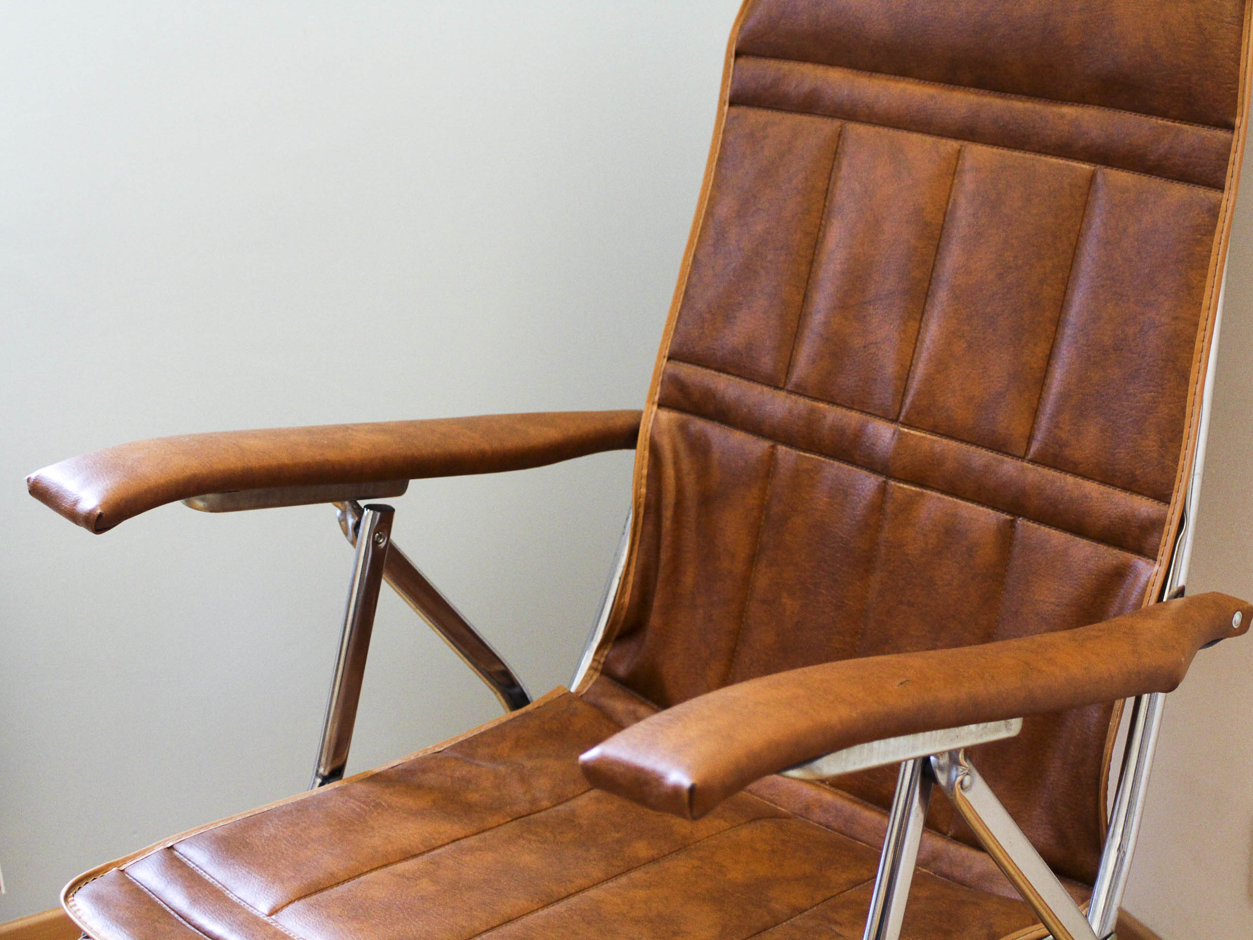 Deck chair Maule Marga Italy 70s