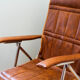 Deck chair Maule Marga Italy 70s
