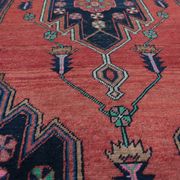 Tapis antique de maslaghan persan tissé à la main années 20 254x135cm