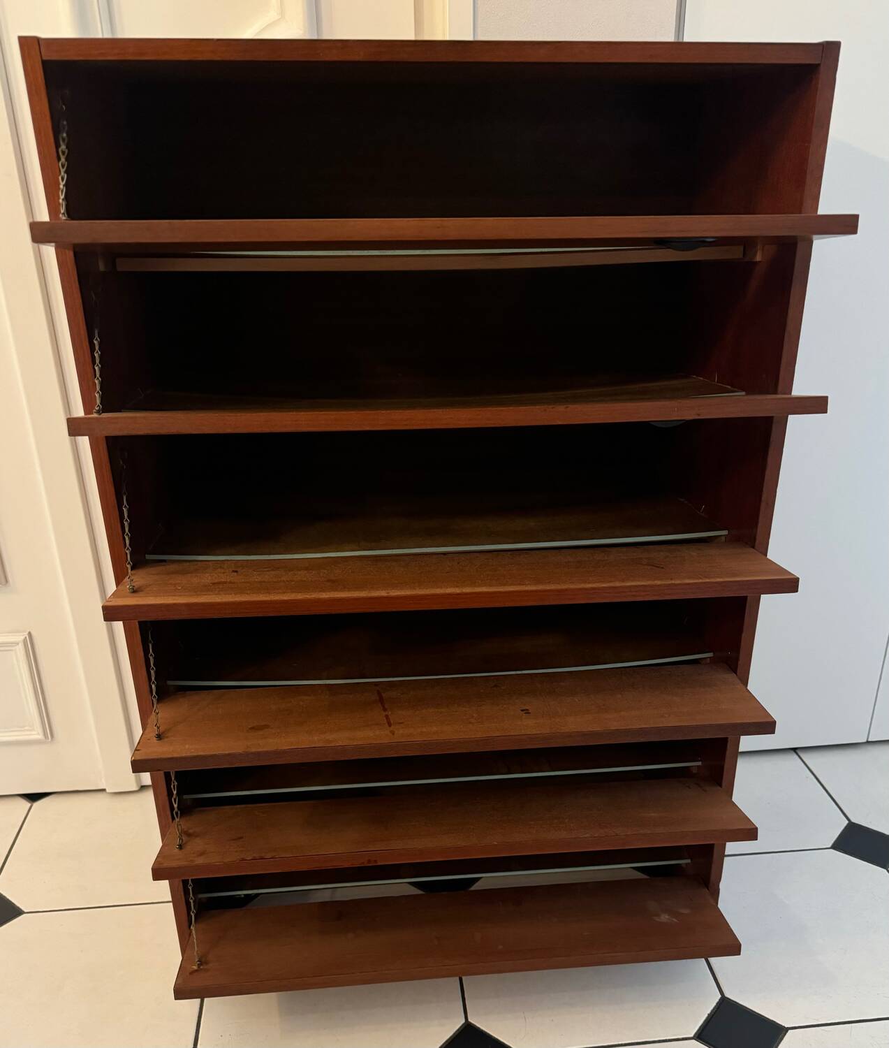 Vintage 60s shoe cabinet