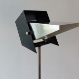 Black and metal adjustable floor lamp for Lyfa, 1960's