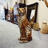 Leopard Statue Ceramic