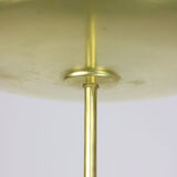 Lampadaire en laiton vintage de plancher