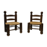 Set de deux chaises basse