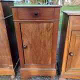 3 Walnut Nightstands 19th