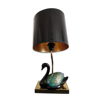 Hollywood Regency style duck lamp