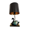 Hollywood Regency style duck lamp