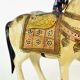 Horse sculpture wedding horse india hand painted 21cm