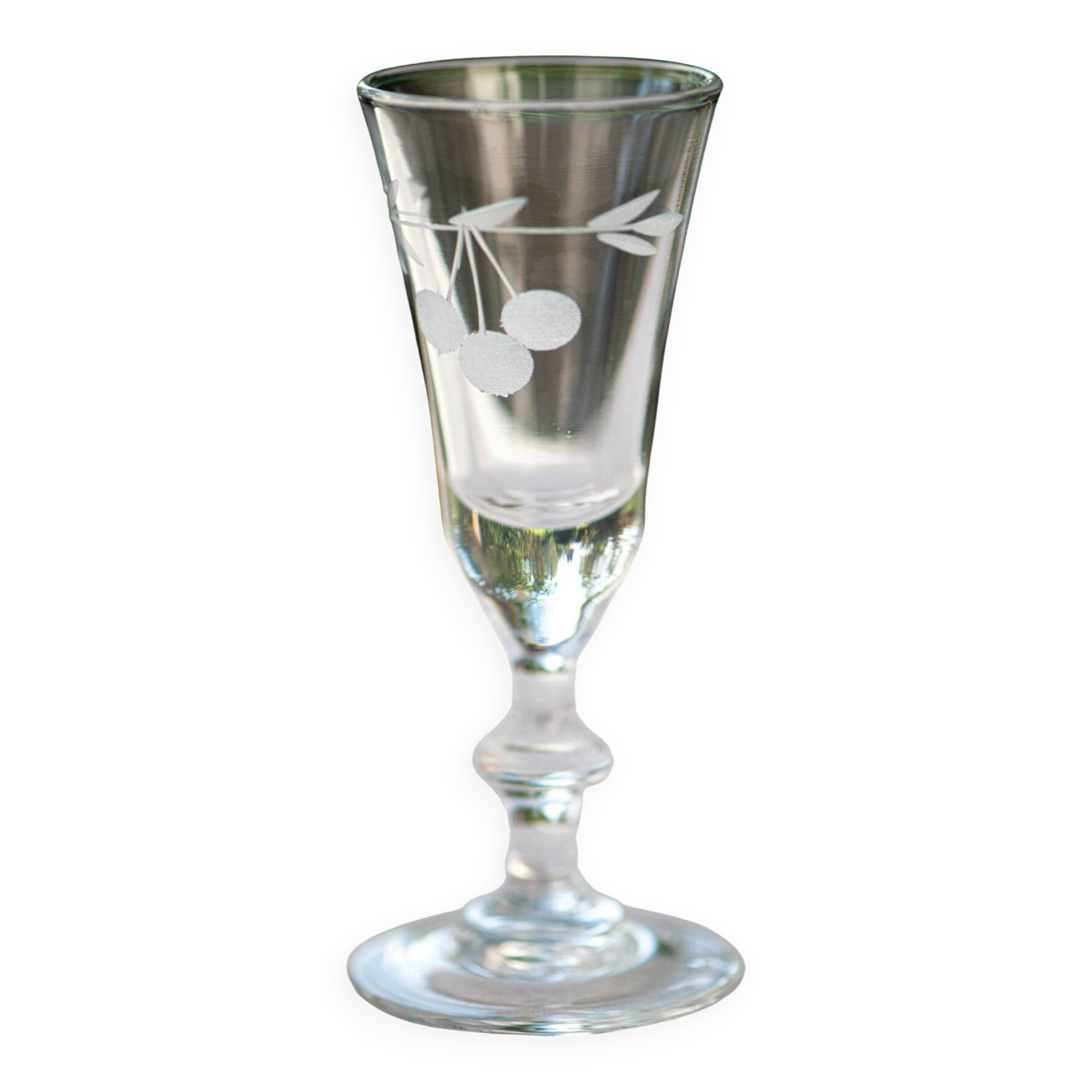 6 vintage 60's liqueur glasses in their original box.
