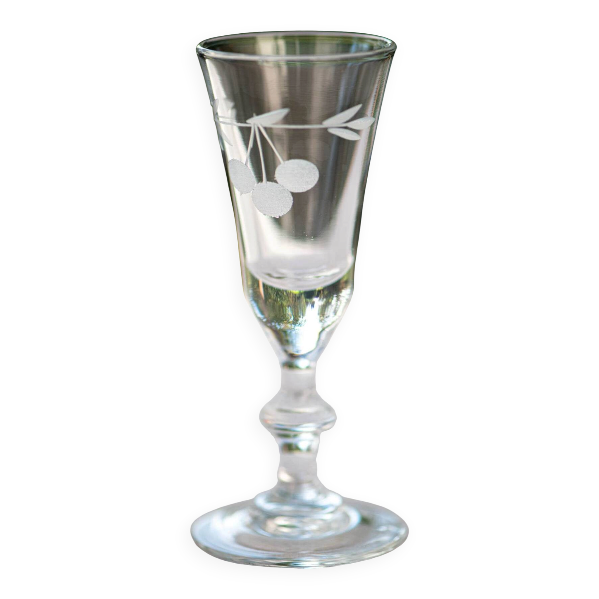 6 vintage 60's liqueur glasses in their original box.