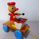 vintage wooden pull toy