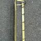 Hollywood Regency wall coat rack, gold brass, hat shelf, 1960s.
