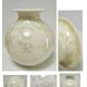 Ceramic vase with crystallizations by Bernard Guipouy stamped