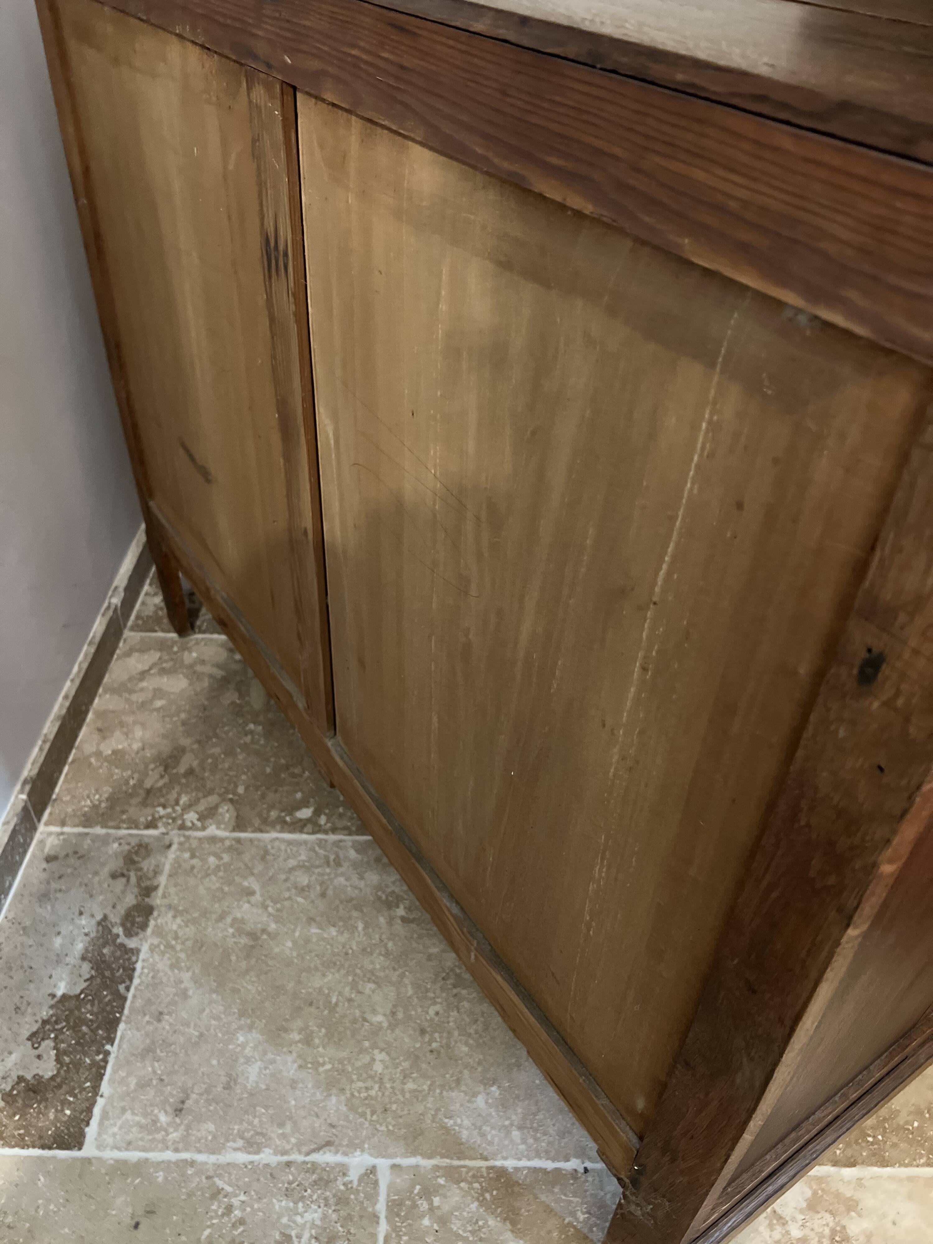 Buffet 18th century louis xiii magnificent wooden storage cabinet