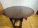 Jacobean Revival Solid Oak Gate Leg Drop Leaf Table 1900 English Antique
