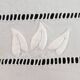Old Linen Sheet monogram LA