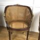 Pair of mahogany chairs