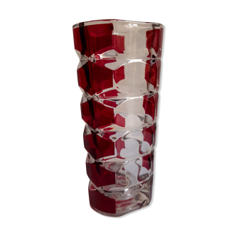 Original colorful vase made in France