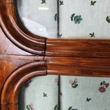 Rustic Wardrobe in Fir with Curtains