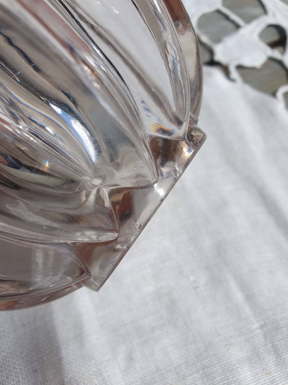 crystal ashtray P. D'Avsen