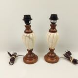 Pair of lamp legs 31cm