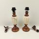 Pair of lamp legs 31cm