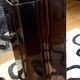 Magazine rack Plexiglas Steel brown smoked vintage retro deco Disk Mobilie
