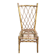 Louis sognot chaise osier rotin vintage