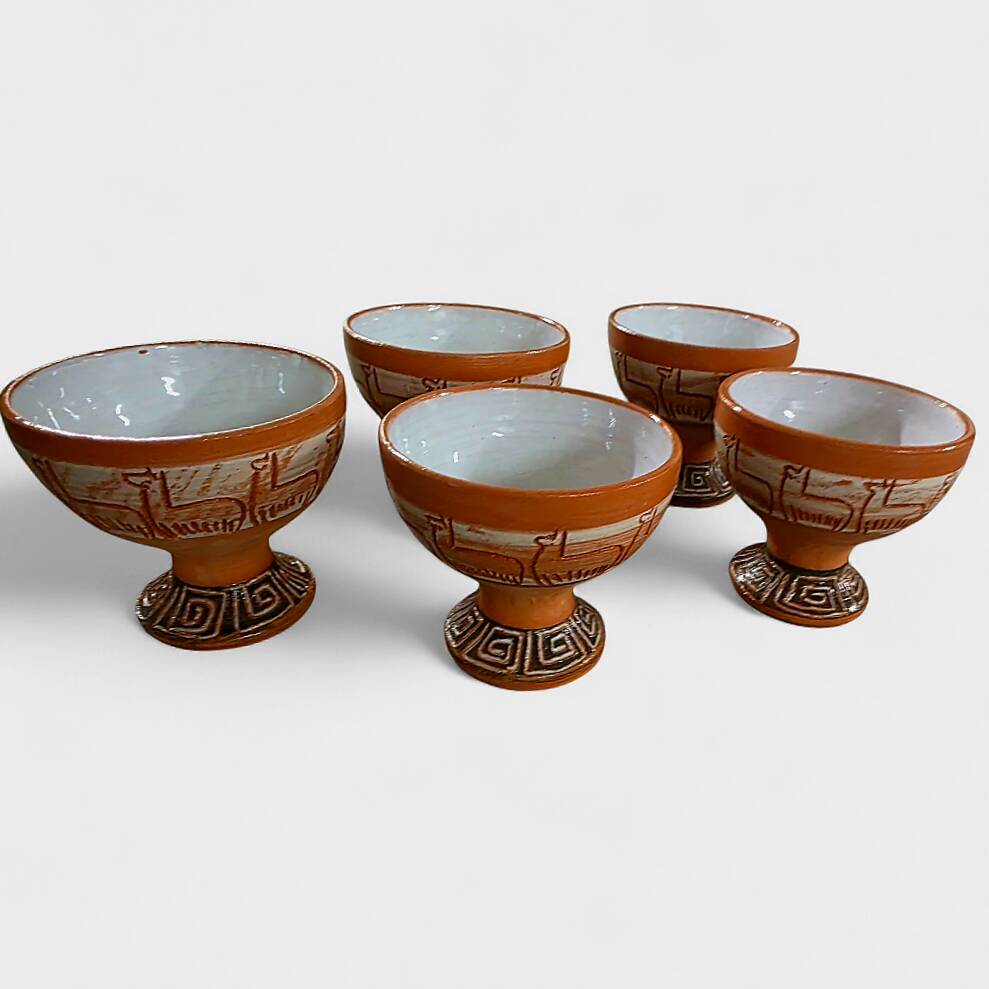 Vintage service "Rosen Chile" – Circa 1970 – 7 pieces